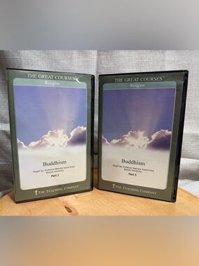 VTG 2001 The Great Courses Buddhism 24-Lectures audio CDs & course guidebooks